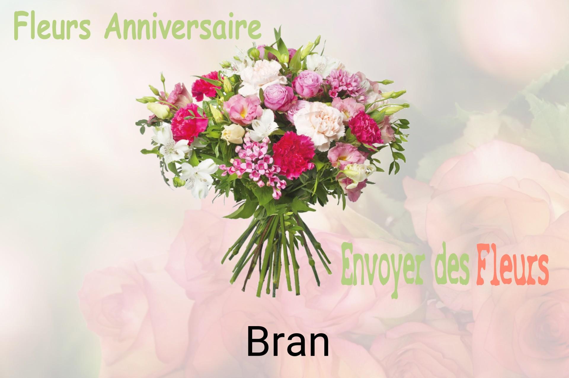 Bouquet de fleurs d’anniversaire livré à Bran